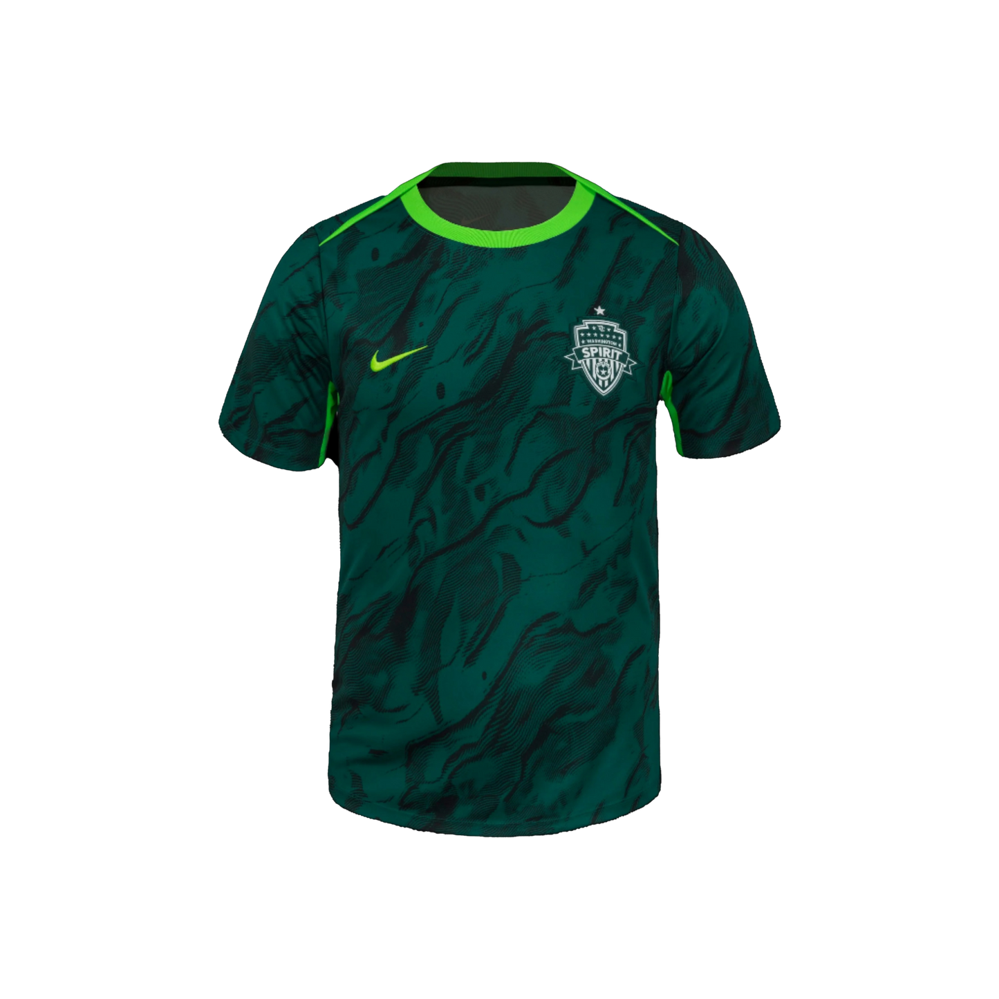 2025 NIKE OFFICIAL WASHINGTON SPIRIT PREMATCH TOP
