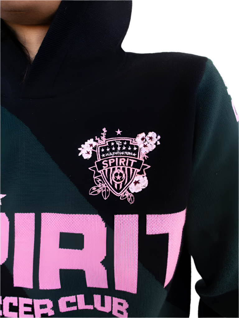 Dead Dirt x Spirit Cherry Blossom Soccer Club Knit Hoody