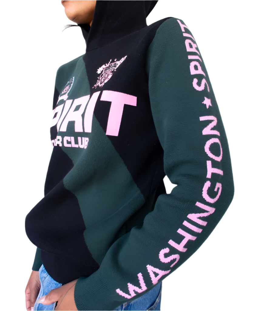 Dead Dirt x Spirit Cherry Blossom Soccer Club Knit Hoody