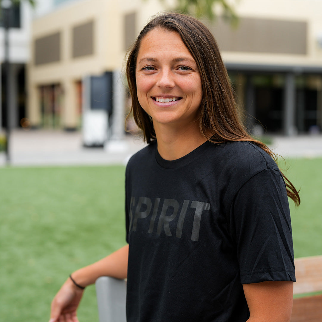 2023 Washington Spirit Short Sleeve Youth Tee - SPIRIT - Black Tonal