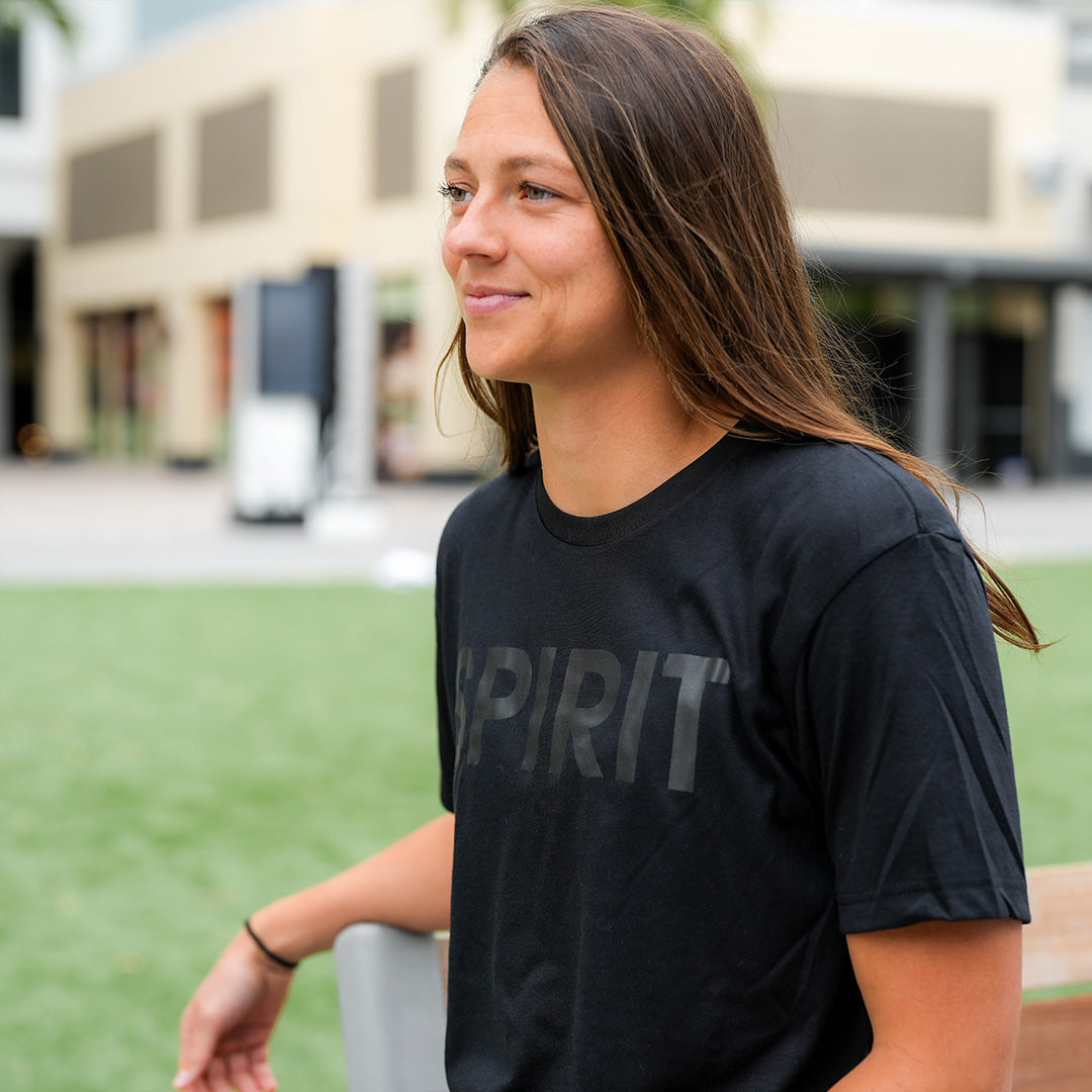 2023 Washington Spirit Short Sleeve Youth Tee - SPIRIT - Black Tonal