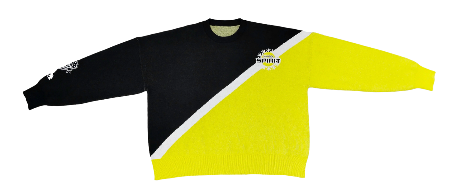 Spirit x Dead Dirt Snowflake Knit Crewneck
