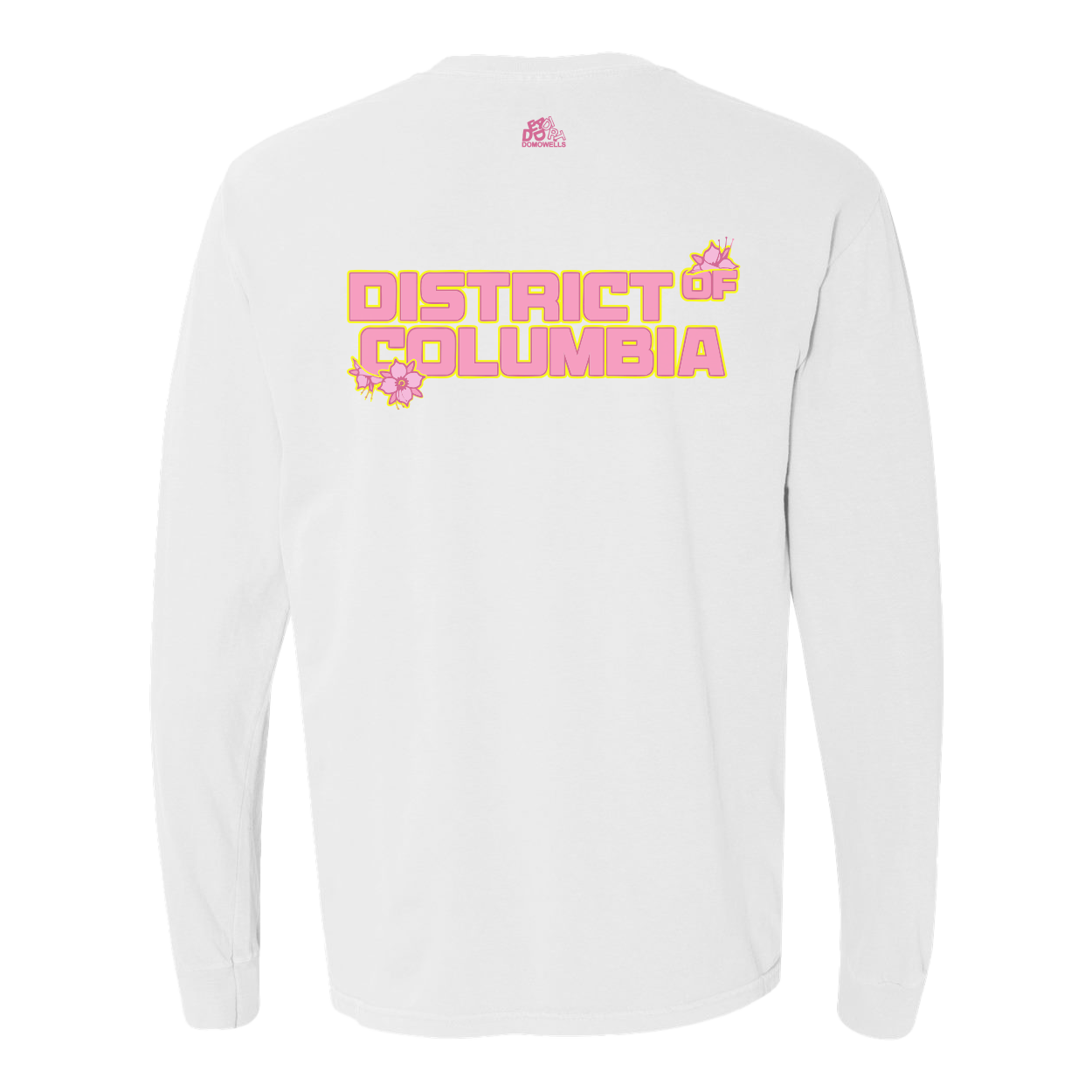 Washington Spirit x Dead Dirt Cherry Blossom White Longsleeve