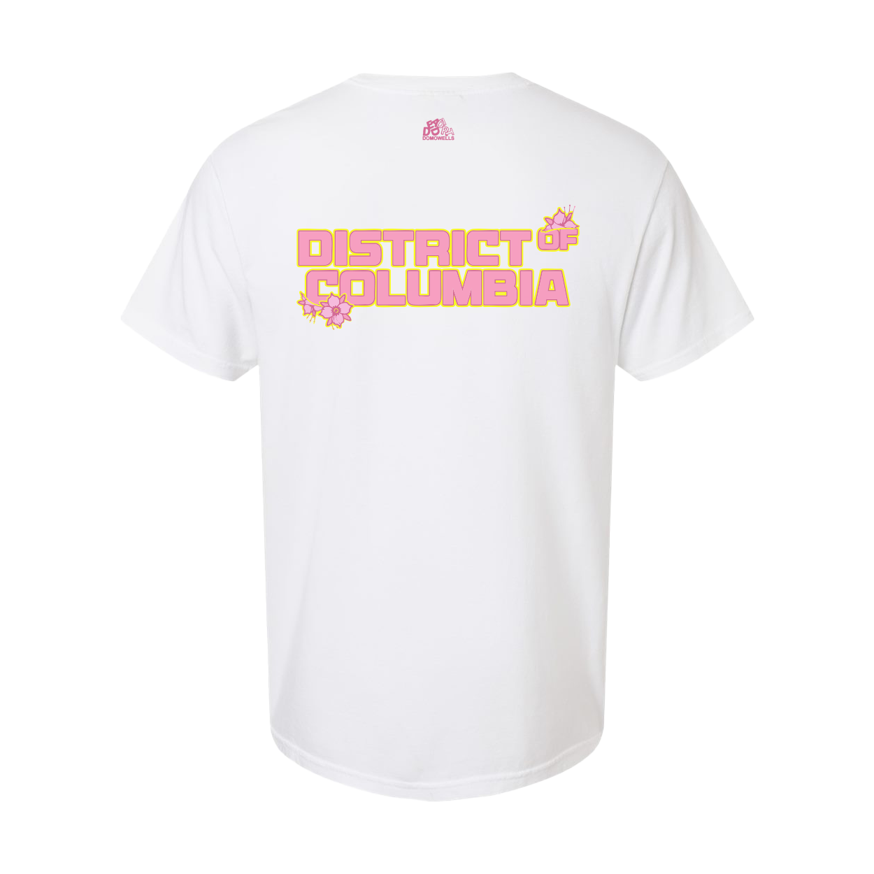 Washington Spirit x Dead Dirt Cherry Blossom White Tee