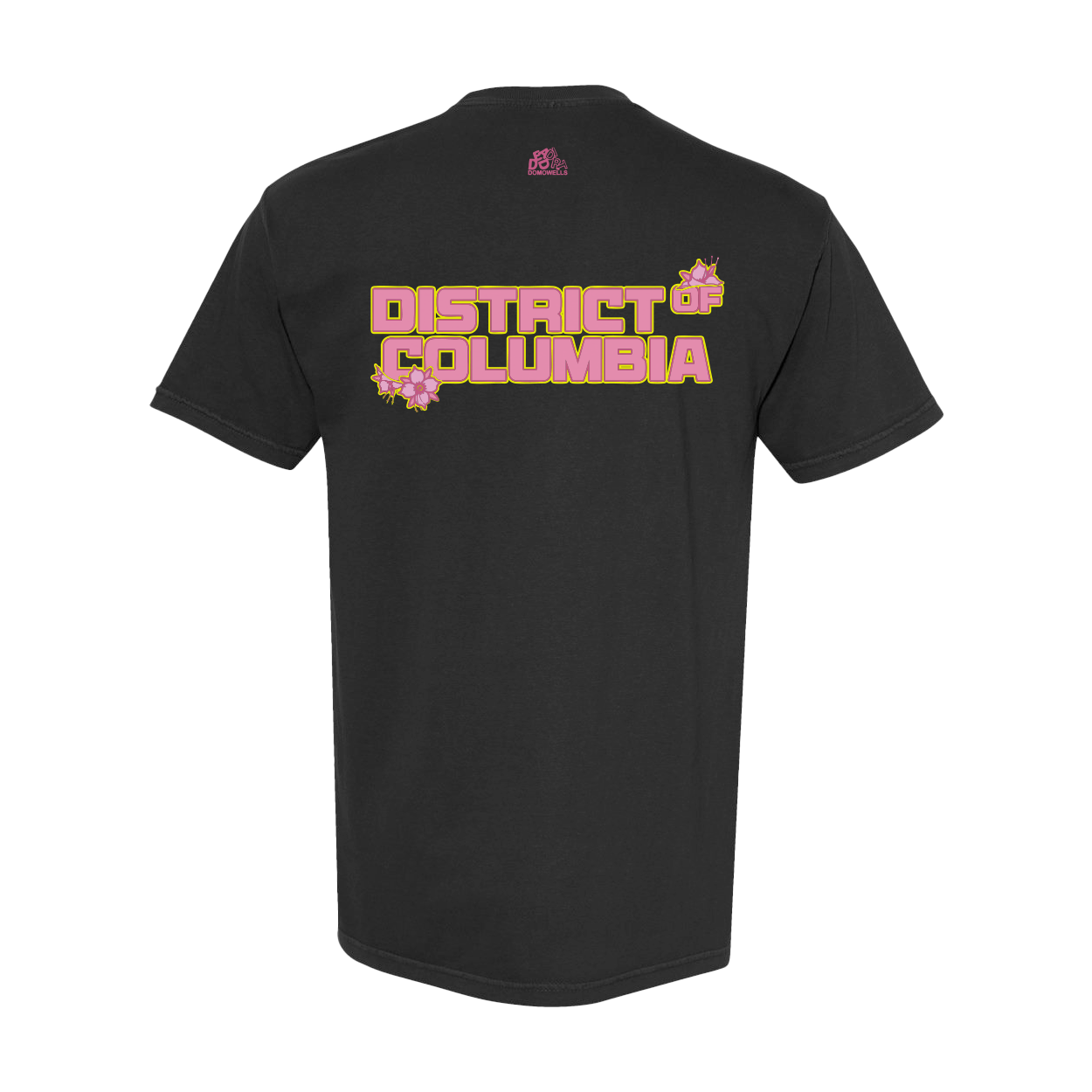 Washington Spirit x Dead Dirt Cherry Blossom Black Tee
