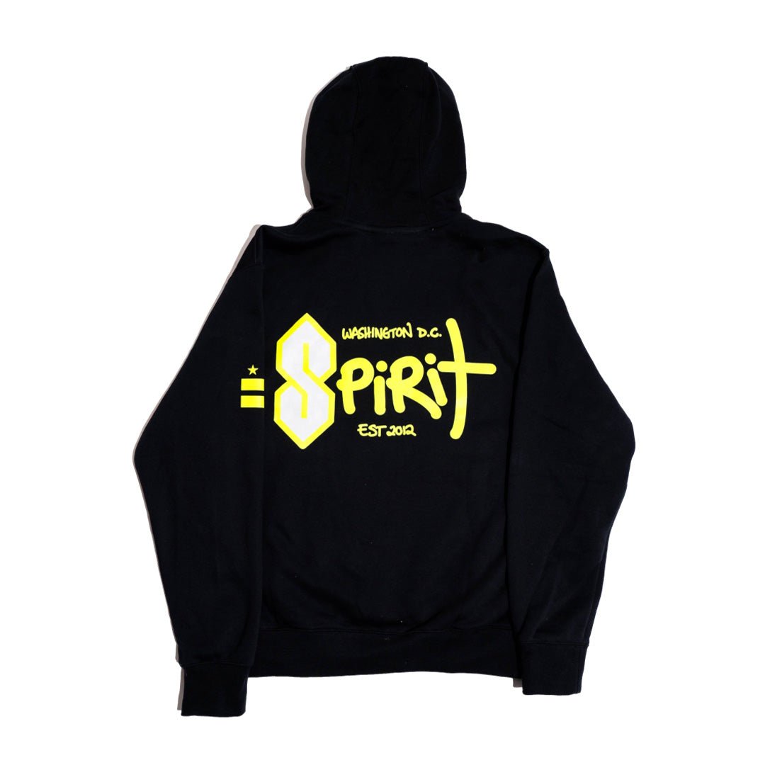 Graffiti "S" Hoodie Black