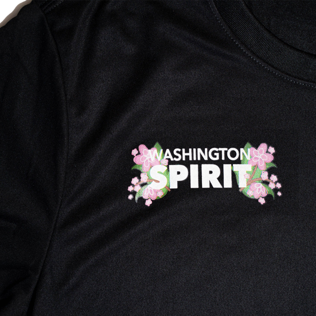 Cherry Blossom Black Dri-Fit Tee