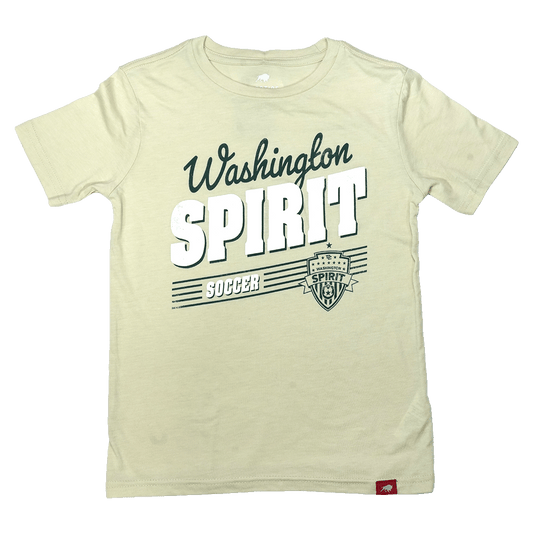 Washington Spirit Bone Heritage Tee - Adult