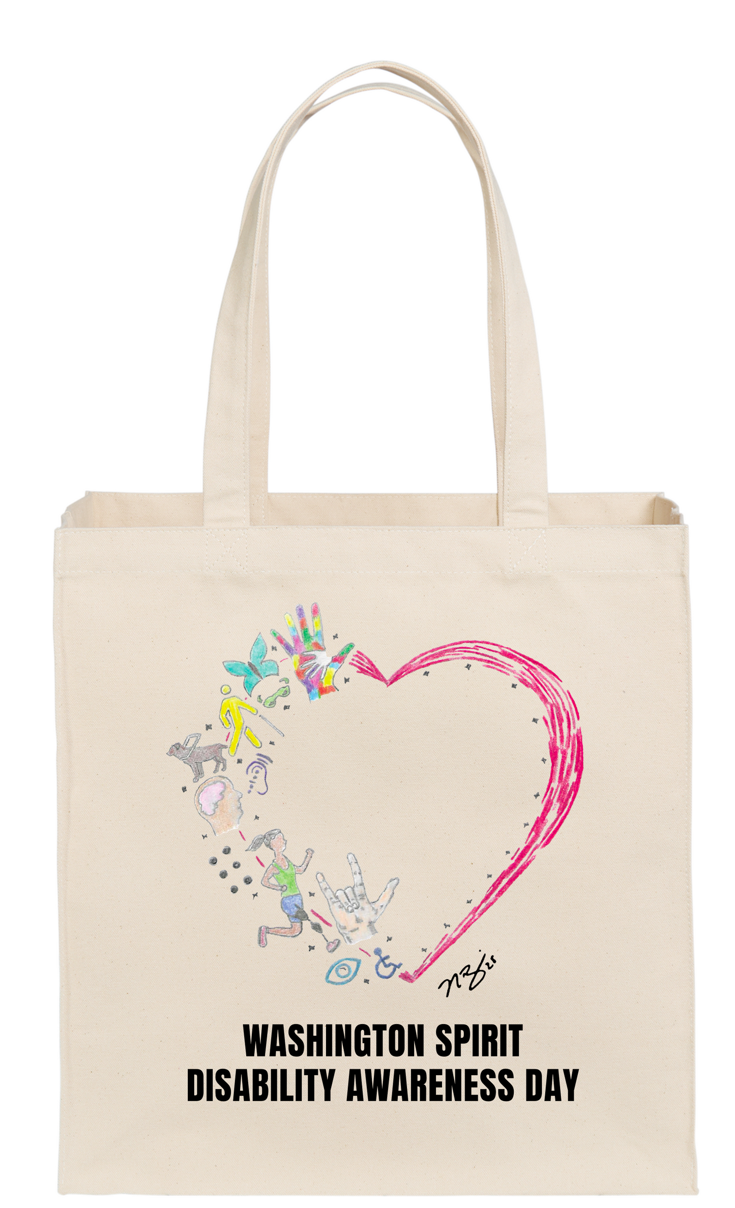 Washington Spirit Disability Awareness Day Tote