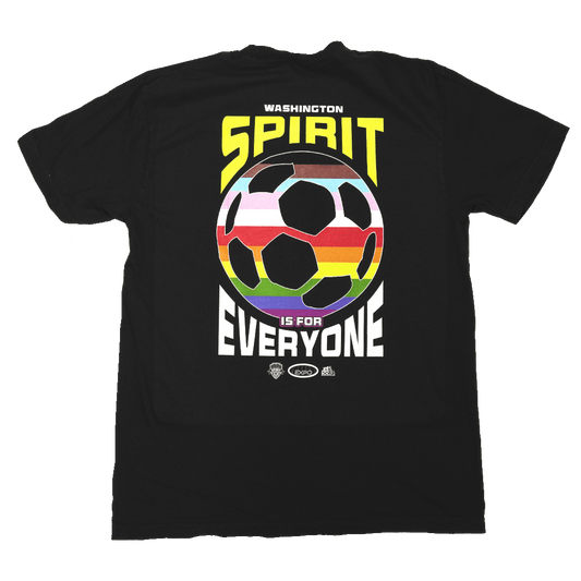 2025 Washington Spirit Pride Black Tee