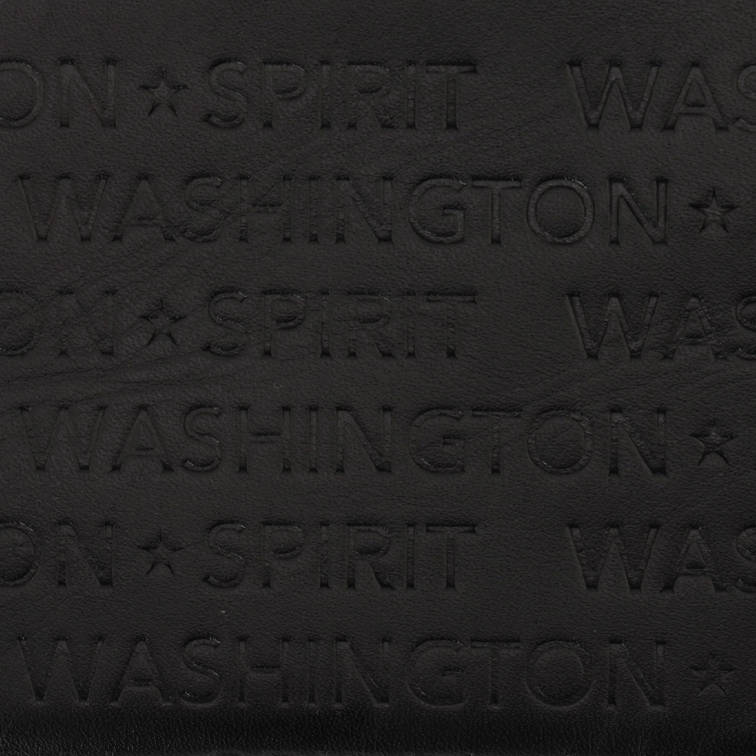 Washington Spirit Black Leather Wallet