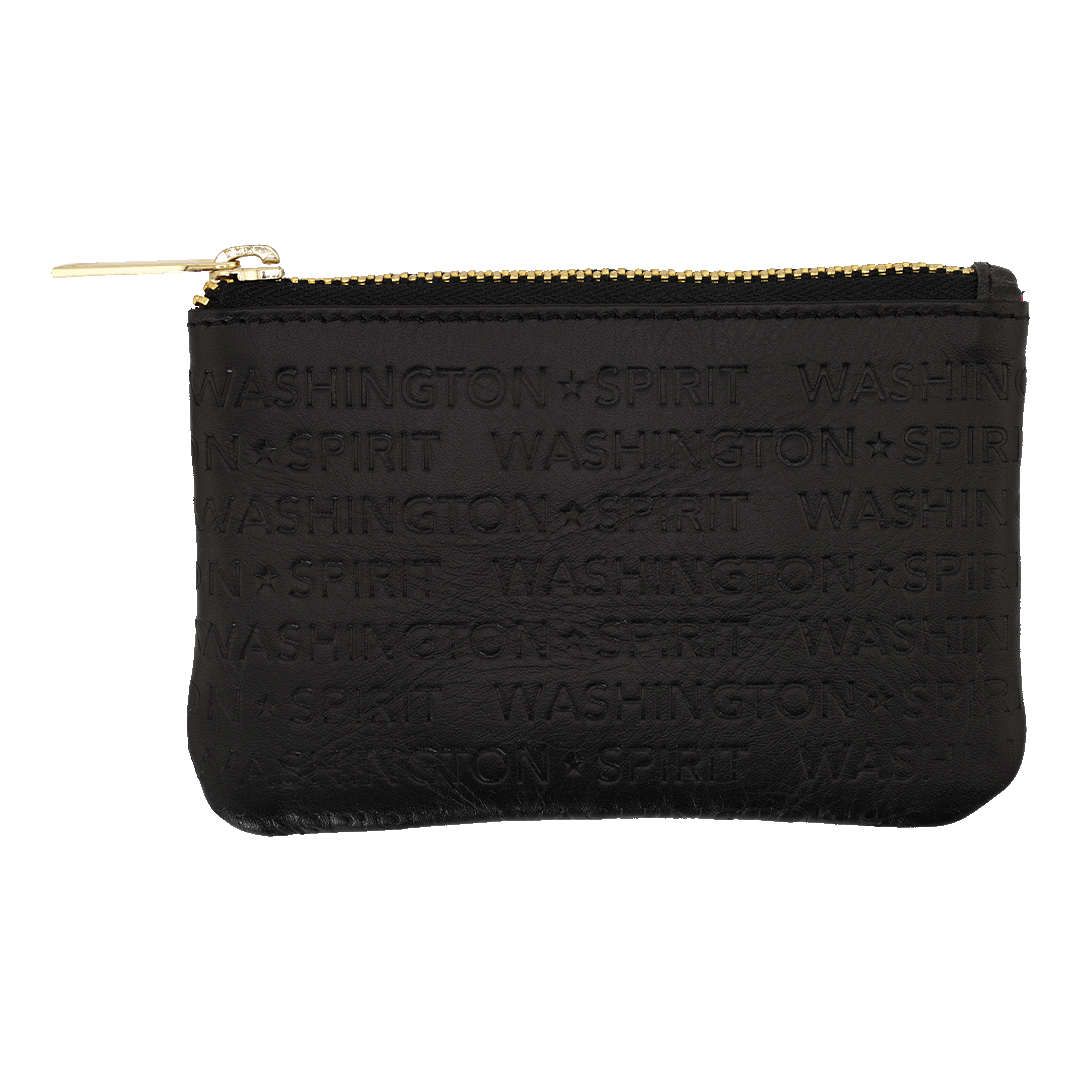 Washington Spirit Black Leather Wallet