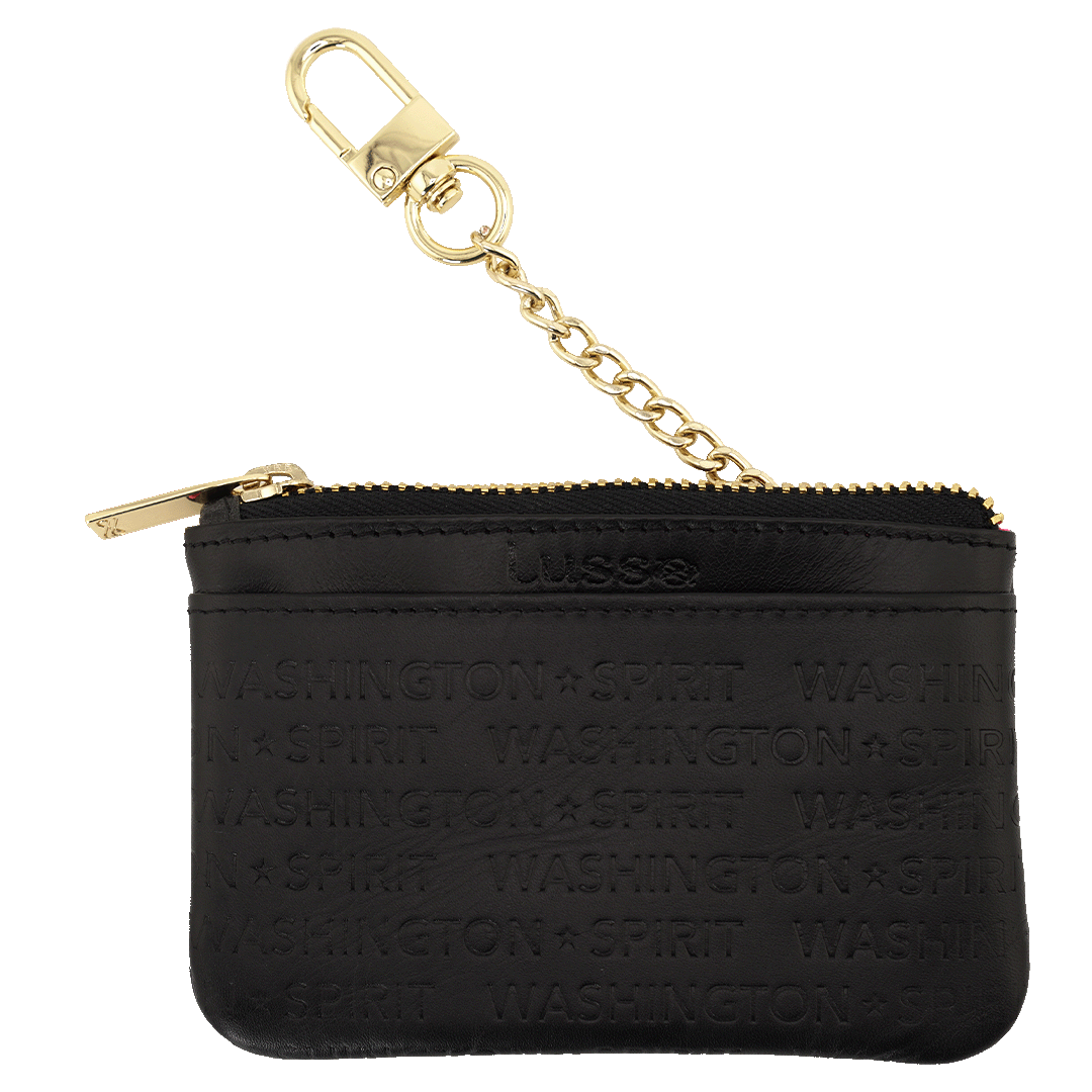 Washington Spirit Black Leather Wallet