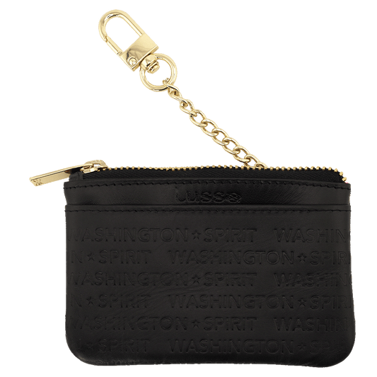Washington Spirit Black Leather Wallet