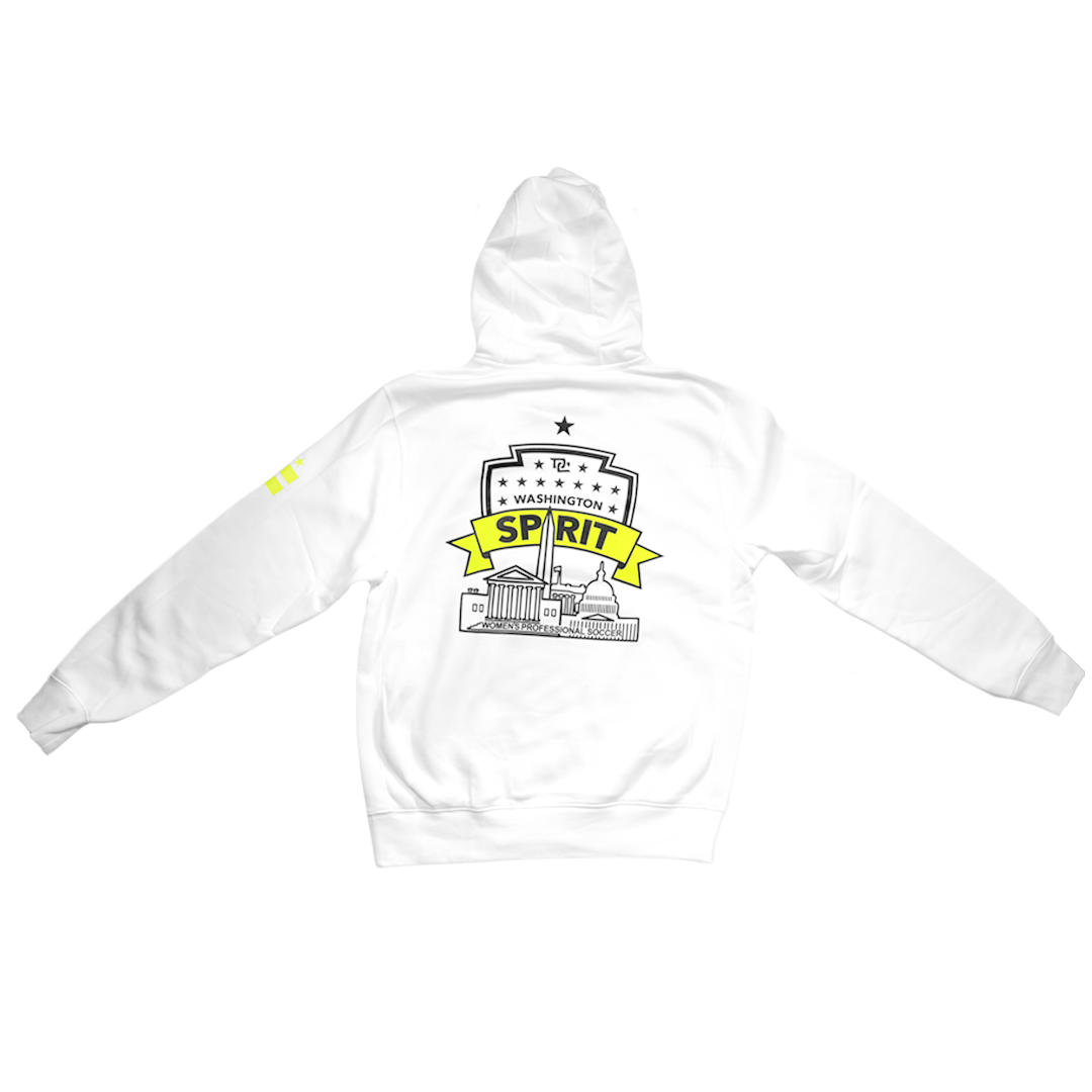 Ribbon In The Sky White Hoodie