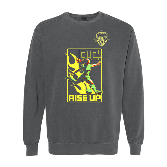 Washington Spirit x Dead Dirt Rise Up DC Crewneck Sweatshirt